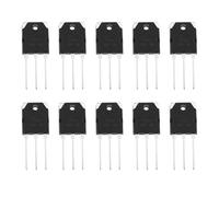 ECSiNG 10pcs 3pin TIP35C Transistor 100V 25A 125W TO-3PN for ISC Integrated System Amplifier in Electronic Circuit
