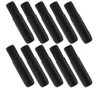 ECSiNG 10pcs Car Door Lock Pin Door Lock Knob Plastic Door Lock Button Cover 104356755 893837187C Compatible with 80 100 200 A8 Jetta Passat