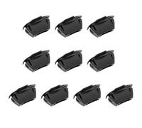 ECSiNG 10PCS Front Bumper Grille Clip Compatible with Range Rover 2010-2012 Range Rover SPORT 2010-2013 OE LR018173 Black 33.5x15mm