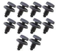 ECSiNG 10pcs Grey Plastic Parcel Shelf Clip Early Type End Car Replacement Rivet Compatible with Nissan Juke F13 2013 and Newer 799161KA3A