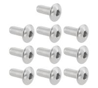 ECSiNG 10Pcs M6 304 Stainless Motorcyle Fairing Bolts 09139-06030 09139-06121 Compatible with Suzuki TL1000 GSX-R600 16x13x4mm