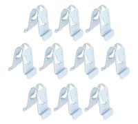 ECSiNG 10Pcs Sun Visor Quick-Release Spring Clip Clamp Front Left Right Visors A0999910070 Replacement Metal Clip Compatible with Mercedes