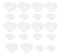 ECSiNG 10Pcs White Rear Seat Cushion Fixing Grommet Clip 72693-12080 Compatible with Toyota Seat Cushion Replacement Clips