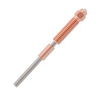 ECSiNG 1PC 3D Printer Nozzles 0.4mm Total Length 65.4mm Compatible with K1 Max Compatible with K1C Compatible with Unicorn Compatible with Ender-3 V3 3D Printer