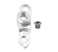 ECSiNG 1PC Bicycle Derailleur Hanger Aluminum Alloy M12x1.5mm Derailleur Hanger with Screws Replacement Part GH-187 Compatible with Whyte Bicycle for M12x1.5mm Through Axle Sliver