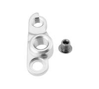 ECSiNG 1pc Silver Bicycle Derailleur Hanger Aluminum Alloy Rear MTB Derailleur Hanger M12x1.75 Compatible with Whyte 529 Compatible with Boardman MHT 8.9 2018 Compatible with Airborne Goblin Evo