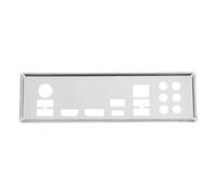 ECSiNG 1x Computer Motherboard IO Backplane Compatible with MSI Z490-A PRO Silver