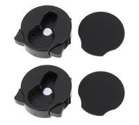ECSiNG 2 Pack Guitar Strap Lock Compatible with Fender Quick Release Plastic Clips For Strap Buttons Compatible with Fender Compatible with Gibson For Acoustic Electric Bass
