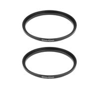 ECSiNG 2 Pack Step Up Ring 60mm to 62mm Filter Adapter Compatible with Canon Compatible with Nikon