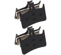 ECSiNG 2 Pairs Disc Brake Pads Semi-Metal Disc Brake Pad 37x29mm Compatible with Hope 3 4 RX4 E4