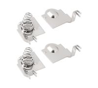 ECSiNG 2 Pairs of Contact Springs for Battery Terminals for Game Consoles Compatible with Gameboy Color