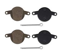 ECSiNG 2 Pairs of Resin Semi Metallic Bike Disc Brake Pads Compatible With Magura Clara 3.1 3.2 Louise 3.1 3.2 with Positioning Pins 4mm Thickness Replacement Parts