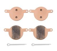 ECSiNG 2 Pairs Sintered Brake Pad 0721304 0721684 Compatible with Magura Big Julie Type 4.2 2001-2008