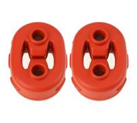 ECSiNG 2 Pcs Car Exhaust Muffler Rubber Bracket 1K0253147E 1K0253147F 6937984RMP Compatible with Audi A3