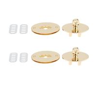 ECSiNG 2 Sets Handbag Twist Turn Lock 47x26mm 47x26mm Antique Bronze Compatible with Mulberry-type Medium Handbag DIY Bag Hardware