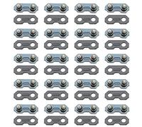 ECSiNG 20 Sets Chainsaw Chain Joining Links Chainsaw Master Link Repair Preset Strap Compatible with Big 3/8LP Gauge 1.3mm Chain Fit for Chains from 66 to 84 Links