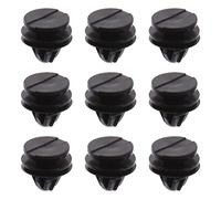 ECSiNG 20PCS Rear Wheel Arch Clips Car Replacement Trim Clip Retainers 07130702516 Plastic Compatible with BMW Mini Cooper S One R50 R52 R53 Black
