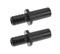 ECSiNG 2pcs 12mm to 10mm Stem Adaptor ATBC1210M for 12mm Push-Fit Connection to 3/8" ID Flexible Hose