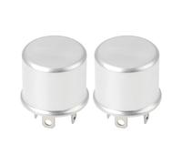 ECSiNG 2pcs 12V 23W 3-Pin Short Motorcycle Flasher Relay 2F0-83350-70 Compatible with Kawasaki Compatible with Honda