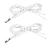 ECSiNG 2pcs 12V 60W High-Temperature Heater Filter Element Compatible with Mosquito Hotend V6 Hotend PT100 Compatible with Volcano MK8 3D Printer White 6x20mm