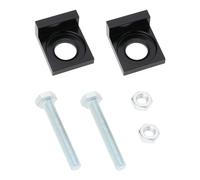 ECSiNG 2pcs 15mm Hole Diameter Motorcycle Chain Tensioner CNC Tensioner for Dirt Motorcycle 50cc 70cc 90cc 110cc 125cc Black