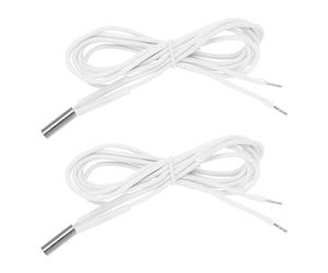 ECSiNG 2pcs 24V 60W High-Temperature Heater Filter Element Compatible with Mosquito Hotend V6 Hotend PT100 Compatible with Volcano MK8 3D Printer White 6x20mm