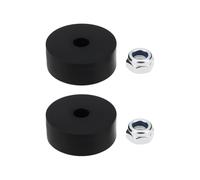 ECSiNG 2Pcs 27x6mm Rubber Seals with 2 M6 Nuts 10mm Thick Compatible with Bison 28mm Bait Pump