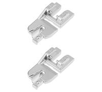 ECSiNG 2Pcs 3mm Roll Hemmer IDT for Sewing Machines 820249096, Compatible with Pfaff Ambition Models