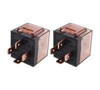 ECSiNG 2Pcs 4-Pin SPNO 12V Waterproof Automotive Relay 100A High Current Car Circuit Control Switch