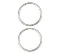 ECSiNG 2Pcs 51mm Exhaust Gasket Down Pipe Seal Compatible with Nissan Compatible with Suzuki Compatible with Vauxhall