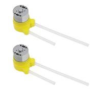 ECSiNG 2pcs 60ml/min 12V Peristaltic Pump DIY Small Liquid Dosing Pump Suitable for Aquarium Soap Dispenser Hand Sanitizer Lab Analysis Experiments