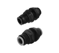 ECSiNG 2Pcs 8mm Bulkhead Connector Straight SPE Quick Connector for Pressure Vessel Water Pipe