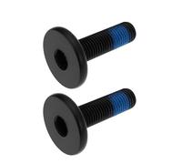 ECSiNG 2PCS Bicycles Flange Crank Spindle Bolts M8 X 1.0 X 24mm Compatible with BMX Bicycles