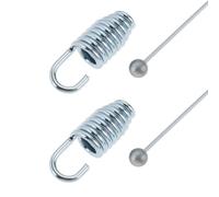 ECSiNG 2pcs Bowden Cable with Spring Lawn Mower Drive Cable for Engine Brake Wheel Drive Throttle