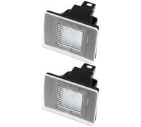ECSiNG 2Pcs Car Number Plate Lamp Light A0009062903 A0999061504 Compatible with Mercedes-Benz A-Class W177 W176 5 Hatchback License 2012-2025