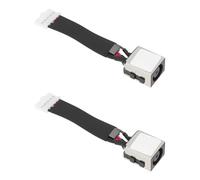 ECSiNG 2Pcs DC Power Jack Cable Compatible with Dell Latitude 5410 5411 E5400 E5401 E5402 Laptop Replacement Port
