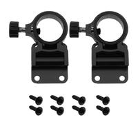 ECSiNG 2PCS Fishing Umbrella Holder Aluminum Alloy Boat Rod Holder Mount Bracket Connector for Outdoor Fishing Chair Fishing Box Pole-Fishing Platform