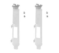 ECSiNG 2Pcs Full Height Network Cards Bracket with Screws Compatible With Mellanox CX312B MCX312B-XCCT/XCBT