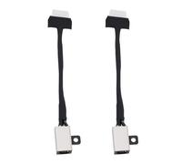 ECSiNG 2Pcs Laptop DC IN Power Jack Cable 450.0K305.0021 2-in-1 Cable Compatible with Dell Inspiron 15 7506, 0VGYC4