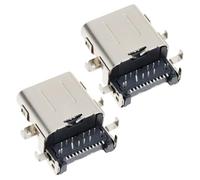 ECSiNG 2PCS Laptop Type-C USB Charging Port Compatible with Samsung Chromebook 4 11.6 Inch XE310XBA-K01US Model