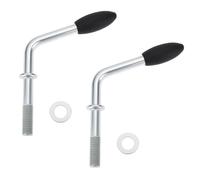 ECSiNG 2pcs M12 Jockey Wheel Clamp Extended Handle Compatible with Elddis