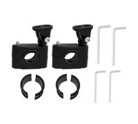ECSiNG 2Pcs Motorcycle Crash Bar Light Bracket Clamp for 18-32mm Bumper Installation, Fog Light, Headlight