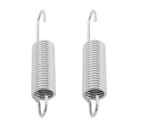 ECSiNG 2Pcs Recliner Chair Tension Springs Wire Galvanized Steel Long Neck Hook Sofa Mechanism Springs