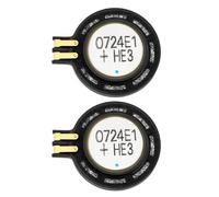 ECSiNG 2pcs Replacement Internal Speaker 2.3x0.4cm Loudspeaker Audio Louder Speaker Loud Sound Compatible with Gameboy Advance SP GBA-SP GBA SP Black