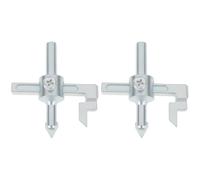 ECSiNG 2Pcs Tile Hole Cutter 20-90 mm for Glass Tiles Ceramic Tiles Ceramics and DIY