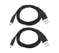 ECSiNG 2pcs USB Charger Cord Calculators USB Charging Cable Data Cable Compatible with Texas TI-84 Plus CE TI Nspire CX CAS Graphing Calculator USB Cable Replacement