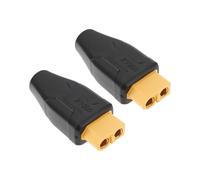 ECSiNG 2PCS XT60 Female to DC 5.5x2.1mm Female Adapter Compatible with TS100 Compatible with FPV Monitor Power