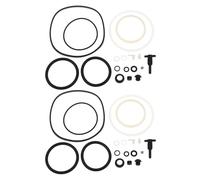 ECSiNG 2Set Vertical Jack Repair Kit with Oil Seal Ring and Dust Proof Feature for Most 20 Ton Jacks Repair Tool Cylinder Repair