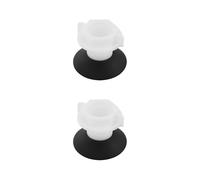 ECSiNG 2X Blanking Plug Cover for Basin or Cistern Overflow Hole White Cap Fits 21-38mm Holes Sink Tap Hole Decorative Cover Stopper