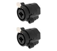 ECSiNG 2x Speaker XLR Input Jack (6.35mm) - Compatible with QSC K8 K10 K12 KW153 KW181